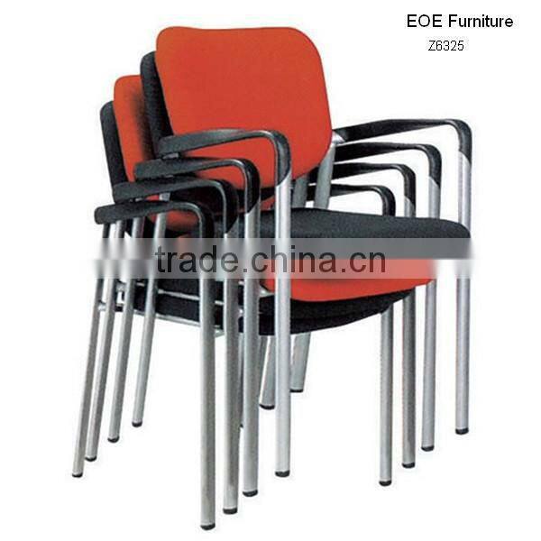 Stacking arm chair with wheels Z6325W