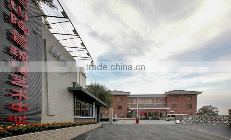 Blue Color Fruit Canning Square Pattern Handled Glass Mason Jar