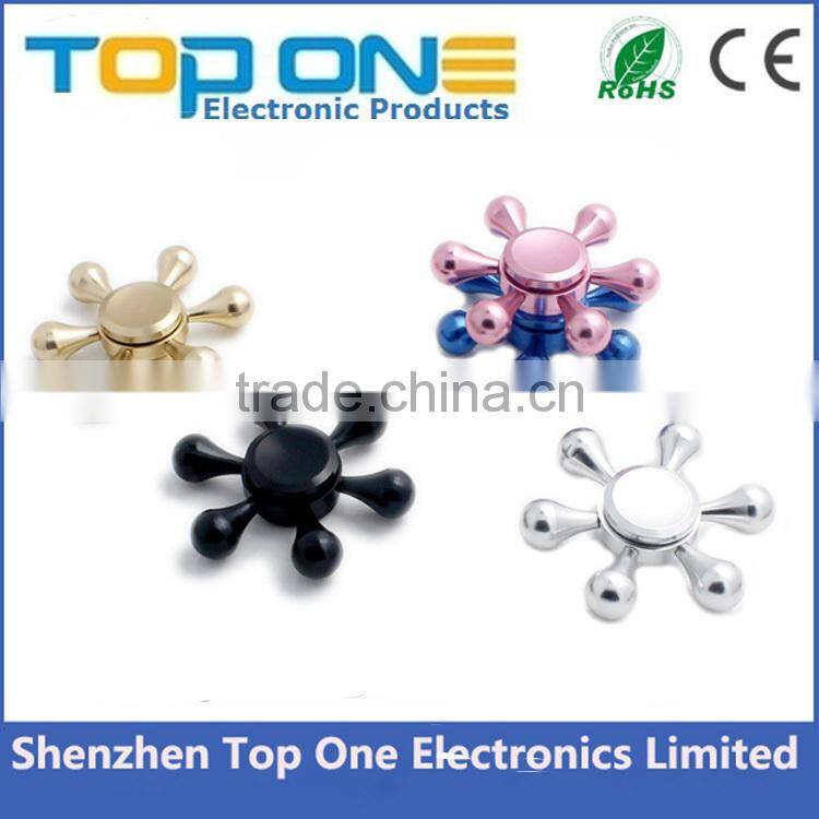 2017 Newest Products aluminum spinner fidget toy Metal hand spinner for relax