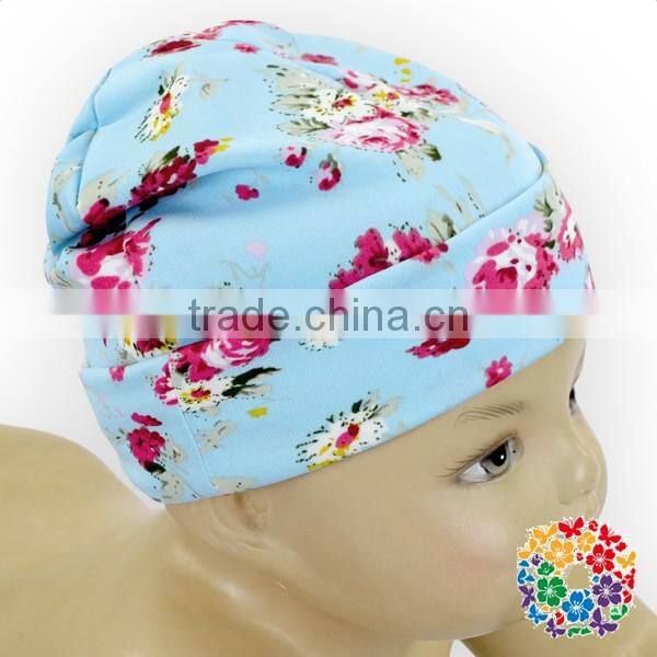 New fancy designs winter stretchy beanie hat toddler baby cotton beanie