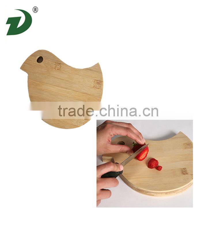 animal chicken Shaped Small Cute Cutting Board,wooden cutting board