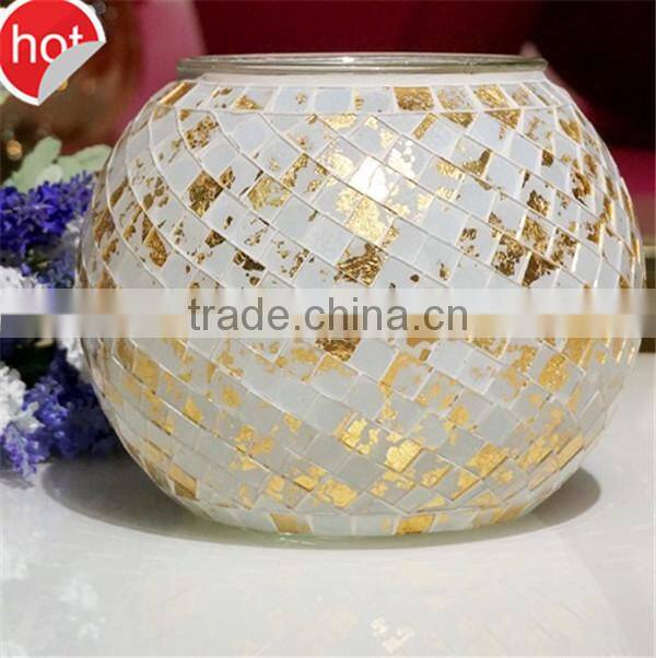 wholesale bubble glass vase hand made mouth blown glass vase