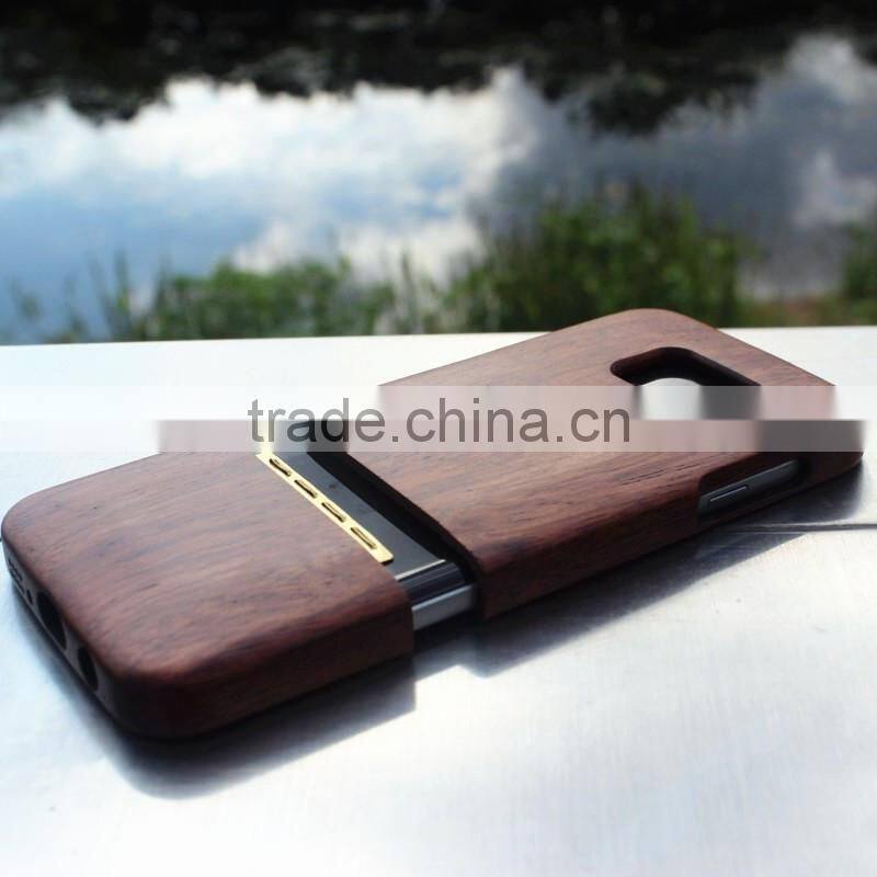 Classical Chinese walnut/bamboo/rosewood/cherry/maya cell phone case for Samsung
