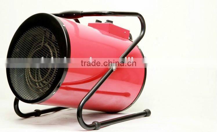 3Kw Industrial Space Heater 3000W Thermostat Controlled Workshop Cylinder Fan Heater 450051
