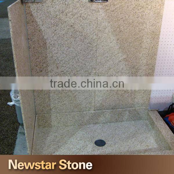 Chinese popular natural stone slab shower wall