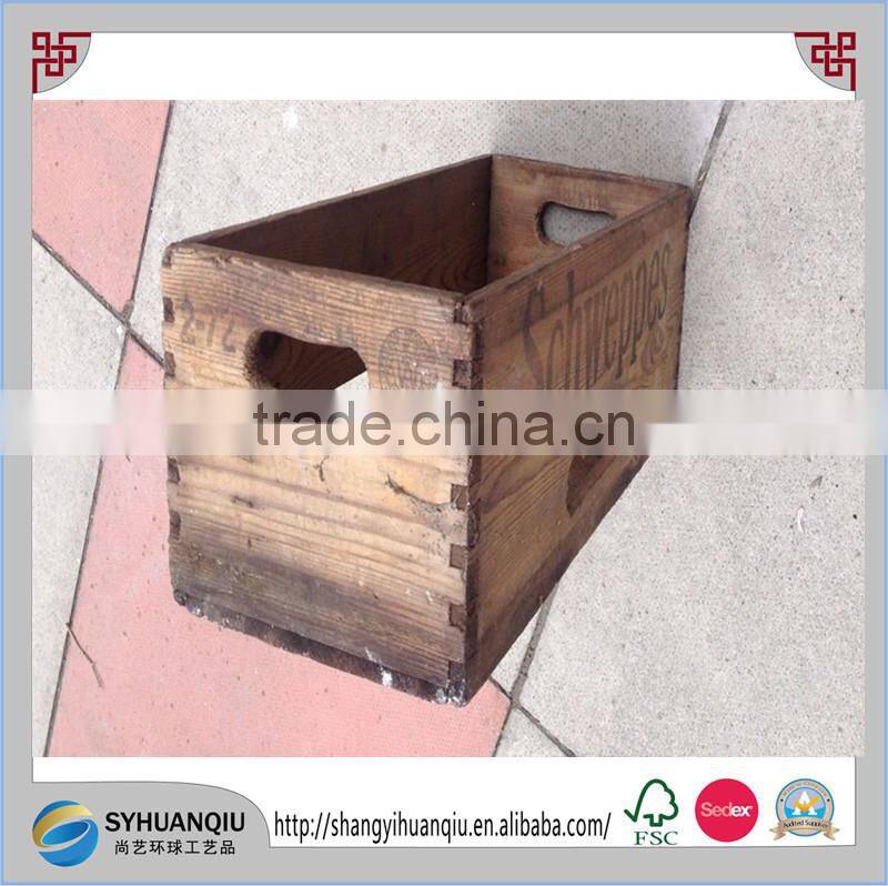Rustic Vintage explosive box wooden crate wholesale