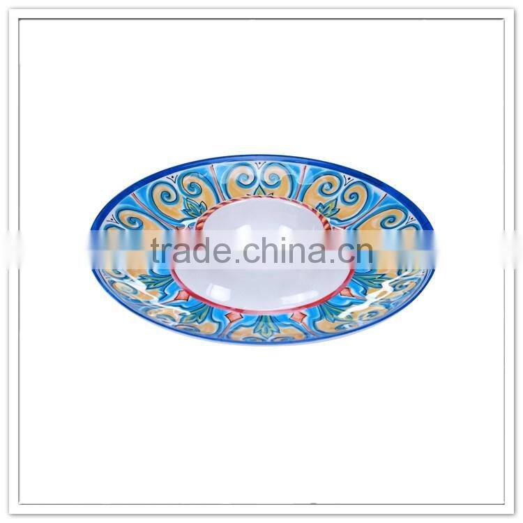 Condiment 5 compartment dipping trays, bowl chip and dip