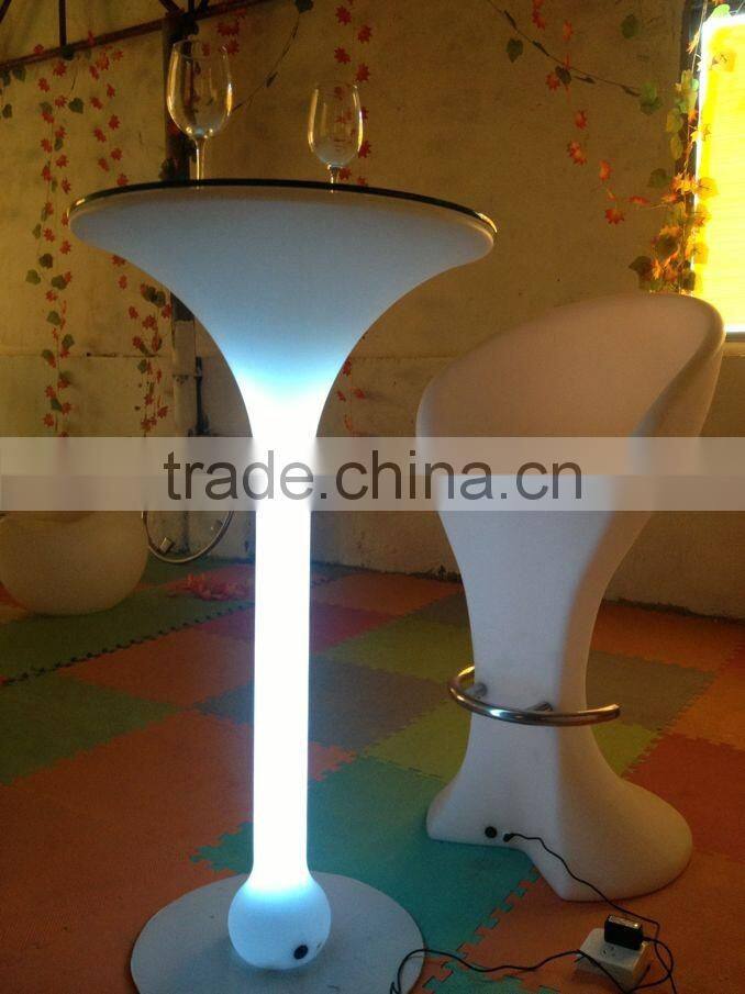 Led Lounge Furniture / Led Small Table