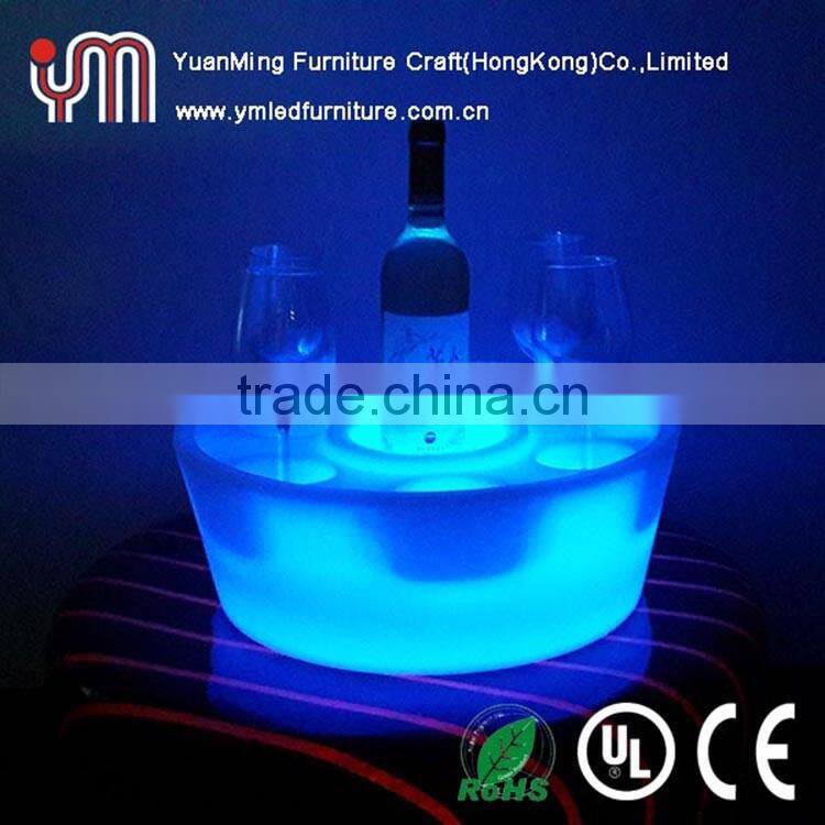 Square Illuminated Led Serve Tray Plate