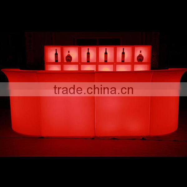 LED Bar counter/led bar furniture/led wedding furniture