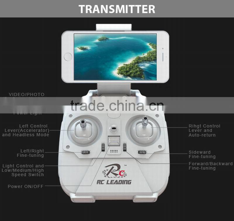2.4G 4CH Alloy RC drone with WIFI 480P Camera