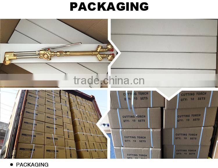 UWELD UW-1210 Ningbo Premium brass handle 18/90 18" gas cutting torch welding oxygen acetylene propane