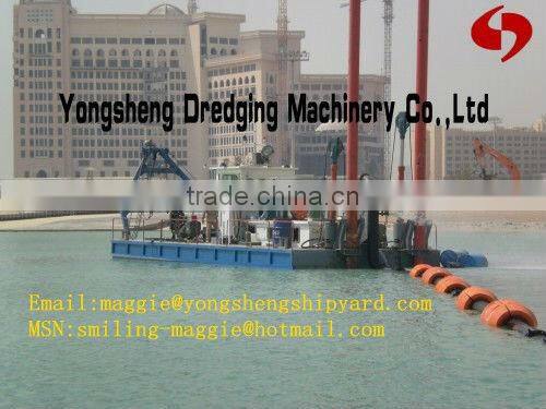 non-propelled cutter head suction dredger