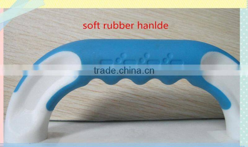 soft rubber handle polishing cleaning nail trowel