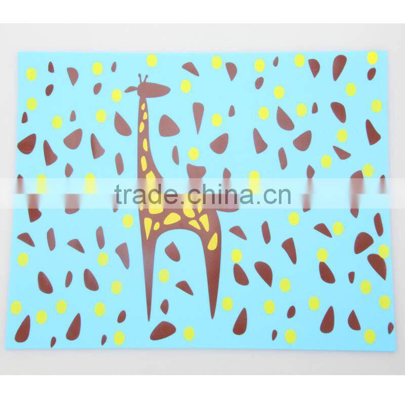 Silicone decorative table mat dining table mat,silicone placemat