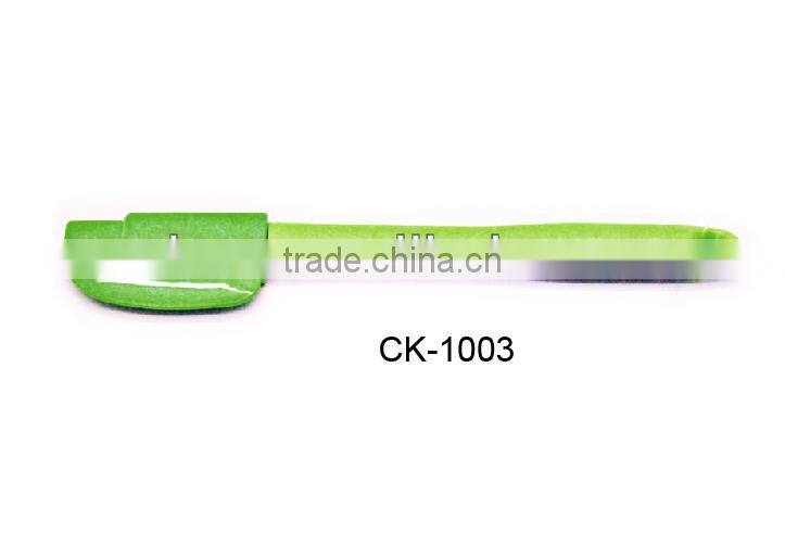 Green Color Silicone Spatula With Plastic Hand CK-1003