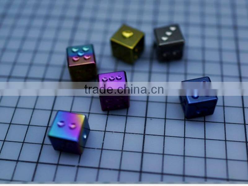 TK-3156 16MM food grade TC4 titanium dice for Bar frozen ice cubes