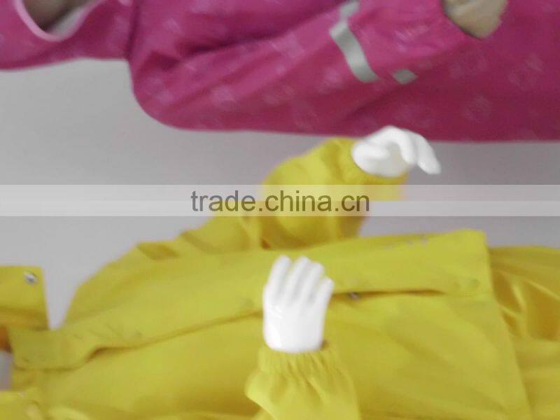 pure pu coated waterproof fabric for raincoat