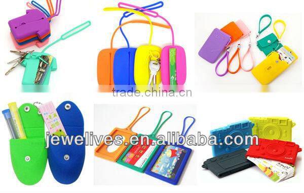 Silicon credit card holder, name card holder, ID card holder