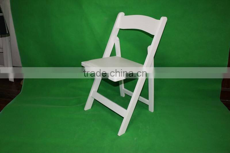 high quality beech wood padded folding chair for sale