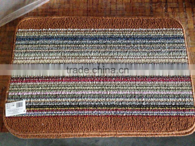 Durable antique pvc floor covering door mats plastic carpet