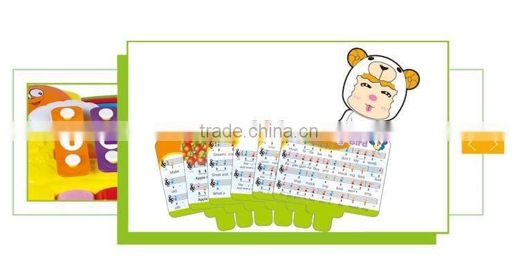 High quality baby musical instrument educational electron piano shell