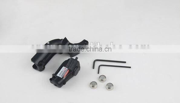 Tactical Red Dot 635nm Compact Rail Laser Sight Weaver for Gun Rifle Pistol (ES-BR-LS17R)