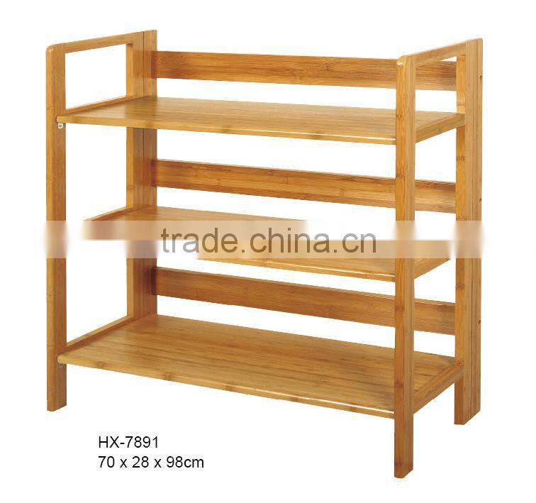 2015 new bamboo storage shelf/bamboo toy storage shelf/bamboo display shelf