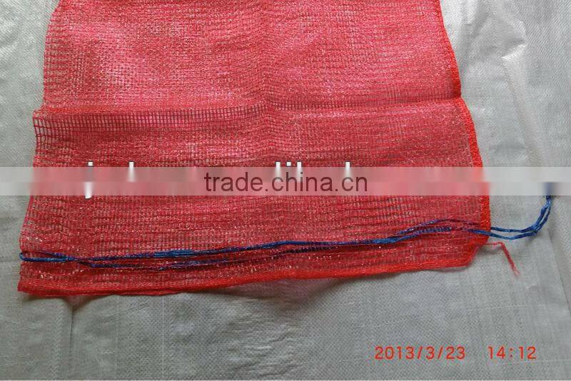HDPE raschel mesh bag for packing vegetables