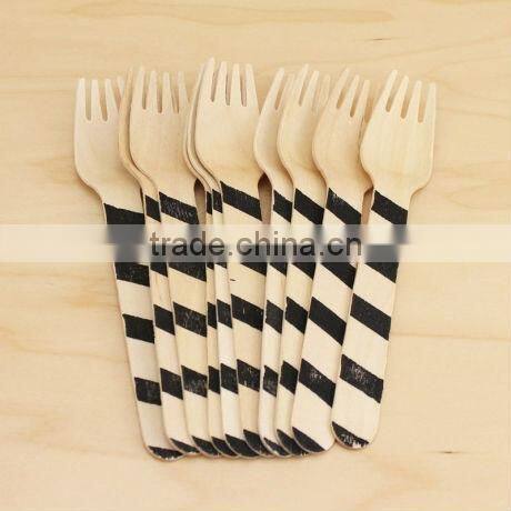 Top quality Pasta/ Bread/Cake wooden Funny fork