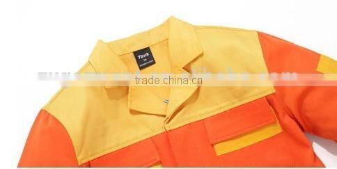 orange european constraction workwear OEM MANUFACTURER made in China