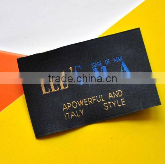 China factory custom high quality garment woven label