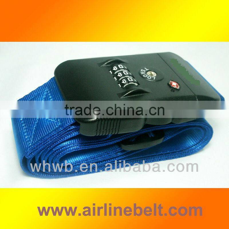 Top hot TSA lock Luggage belt strap, Custom-accepted