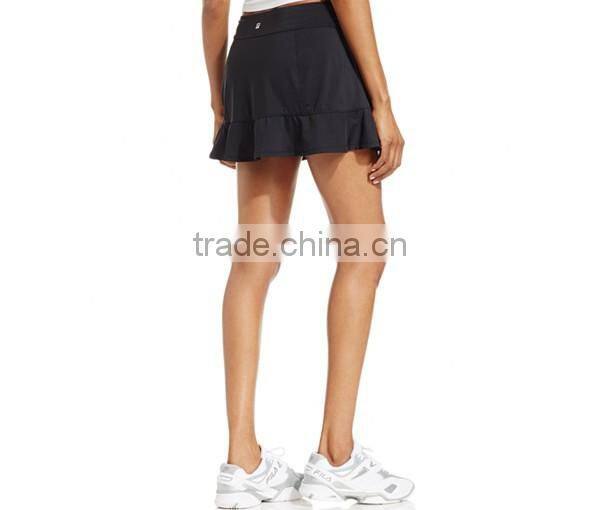 Ruffle-Hem Tennis Skort