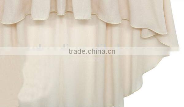 HD-D61 High quality new fashion OEM factory irregular lace splicing women dress