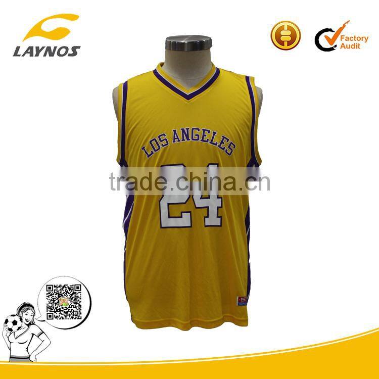 hot selling OEM accepted basketball jersey