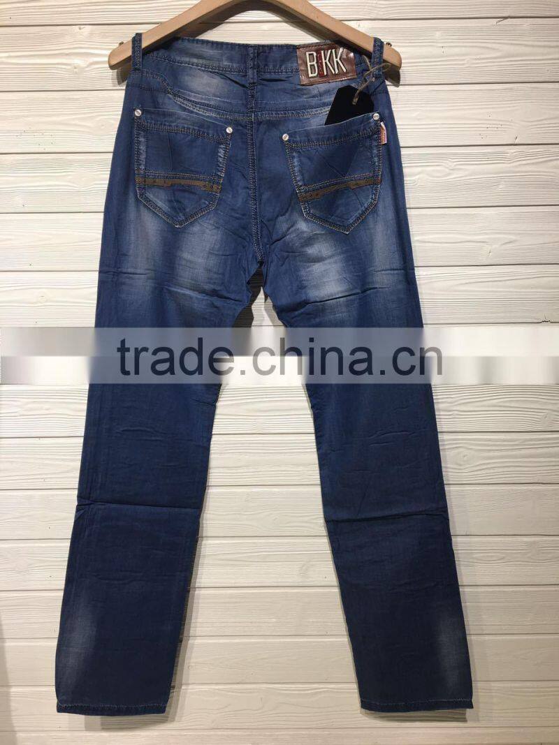 GZY Classical Labour Suit Men Jeans Trousers For Europe In Bulk Stock 2017