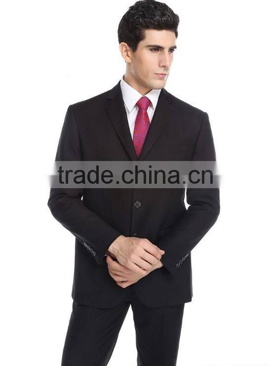 black coat pant latest design men's wedding suits