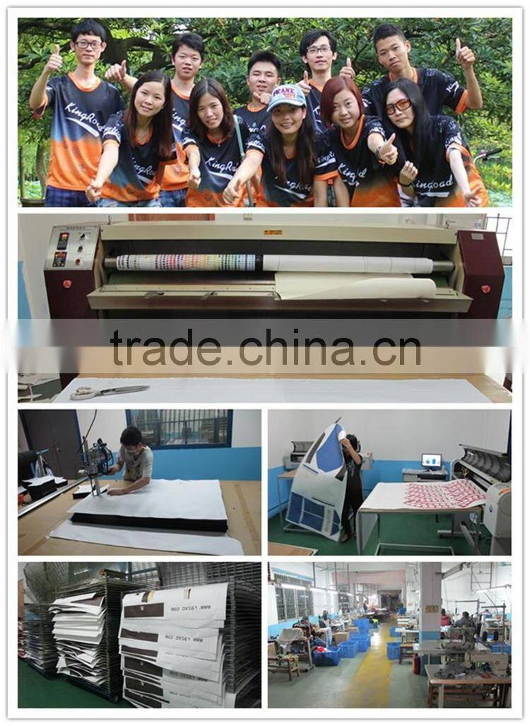 Kroad customized heat transfer v neck soccer shirts, dry fit and qucik dry soccer jersey