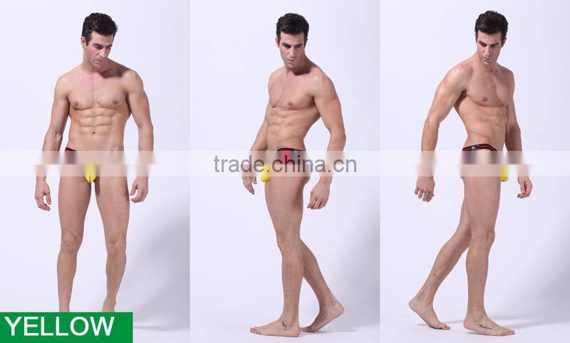 Hot sale sexy thongs men sexy transparent boy underwear panties
