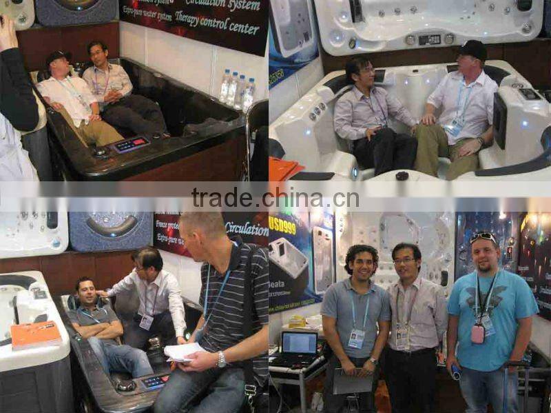 Fashion whirlpool massage outdoor hot tub spa