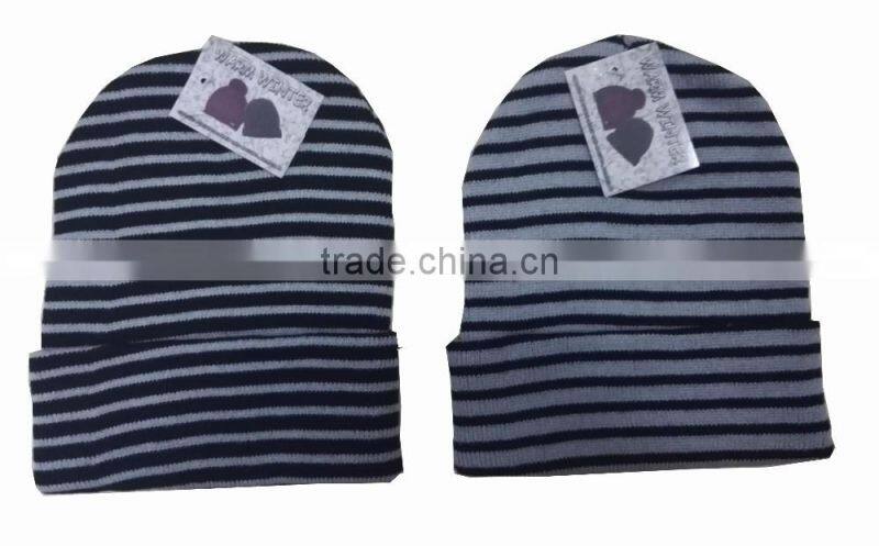 camo pattern winter knitted beanie hat