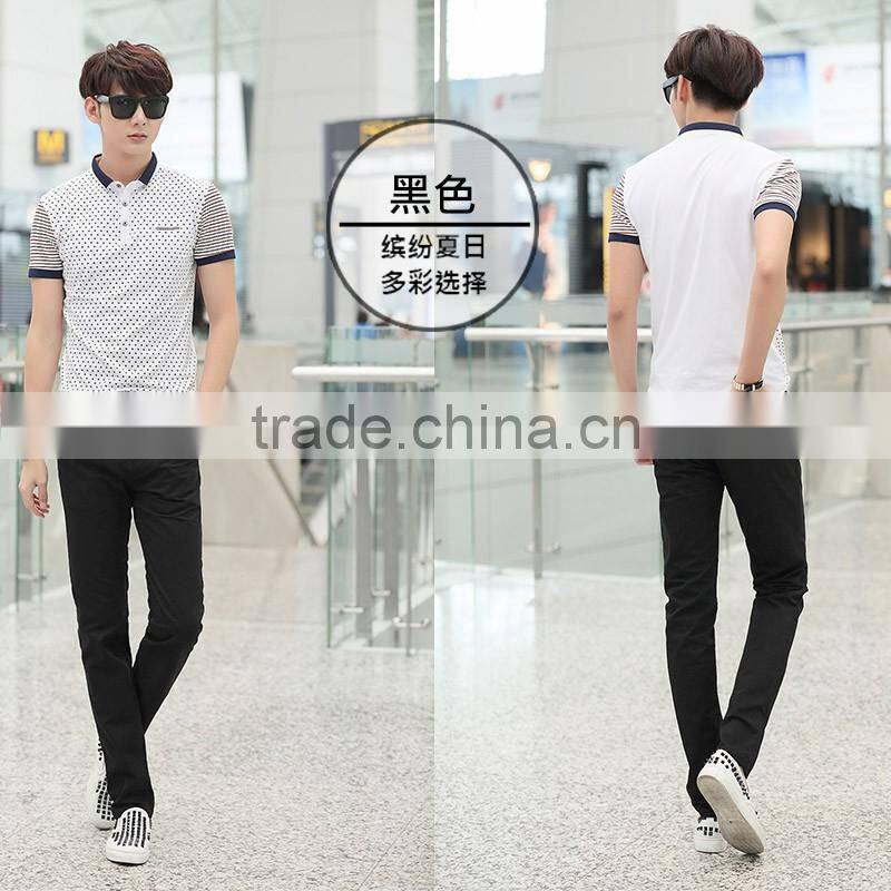2016new promotional men's casual pants trousers cotton Korean Slim
