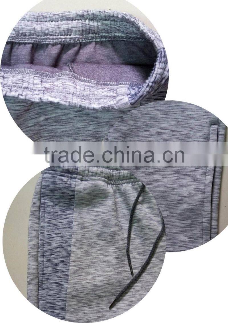 Mens slub tracksuit plain air layer tracksuit gym fitness tracksuits