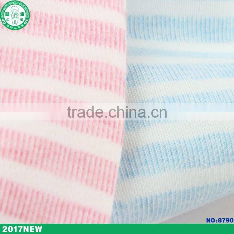 2017 hot selling stripe newborn baby romper wholesale high quality baby bodysuit