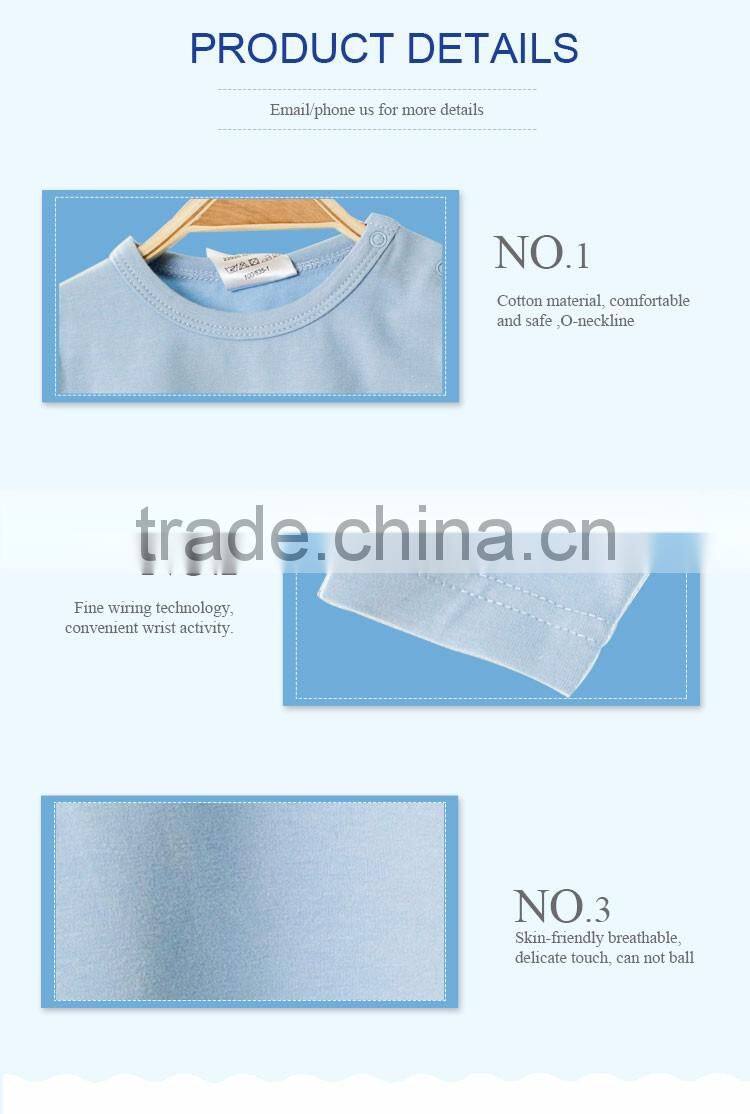 2017 fashion soft plain 100% cotton cute baby shirt wholesale factory price