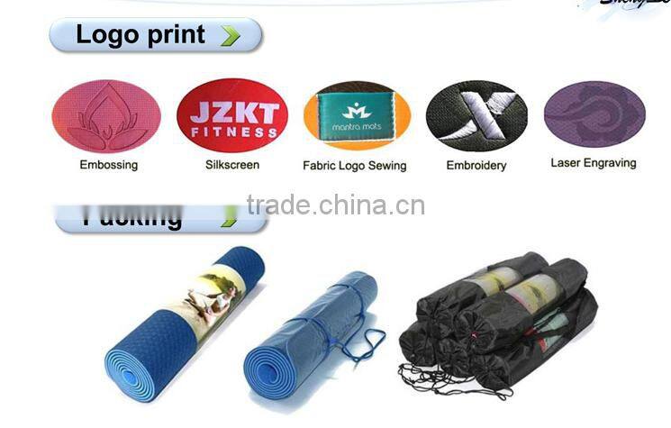 High quality custom gym eco-friendly tpe yoga mat manufacturer