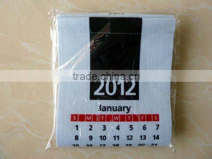 2012 felt calendar