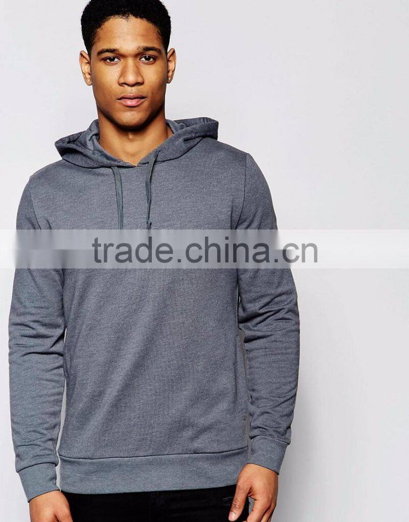 Cheap plain men's hoodies blank front pouch pocket wholesale hoodies 2016