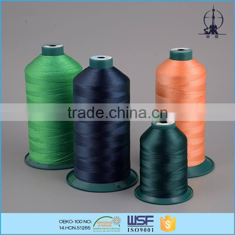 Excellent sewability nylon 6.6 filament sewing thread brands for handbags